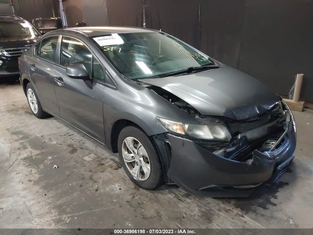 2013 HONDA CIVIC SDN LX VIN: 19XFB2F57DE201233