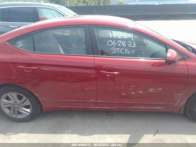 2020 HYUNDAI ELANTRA SEL VIN: KMHD84LFXLU014126