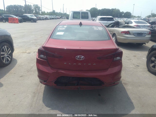 2020 HYUNDAI ELANTRA SEL VIN: KMHD84LFXLU014126