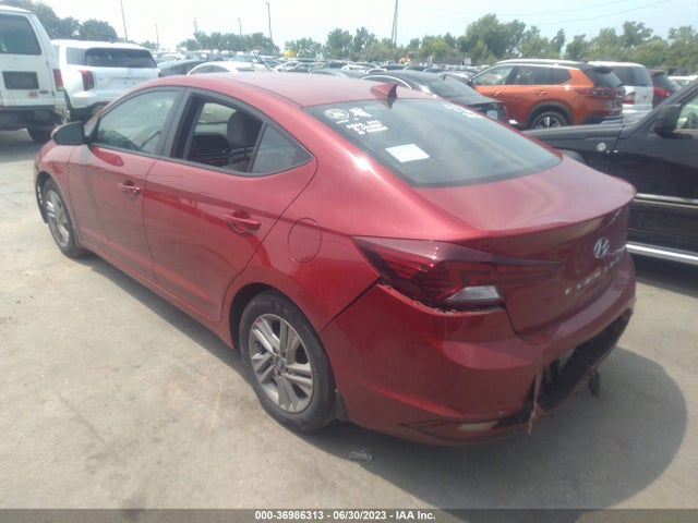 2020 HYUNDAI ELANTRA SEL VIN: KMHD84LFXLU014126