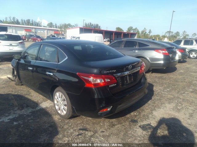 2016 NISSAN SENTRA S VIN: 3N1AB7AP5GY250288