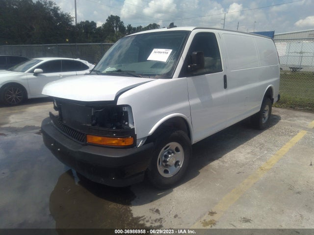 Chevrolet EXPRESS CARGO VAN 2021 1GCWGAFP8M1223354 Image 2
