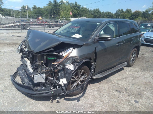 Toyota Highlander Xle 2016 5TDJKRFH2GS278339 Image 2