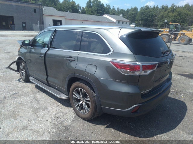 Toyota Highlander Xle 2016 5TDJKRFH2GS278339 Image 9