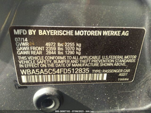 WBA5A5C54FD512835 BMW 5 Series 528i