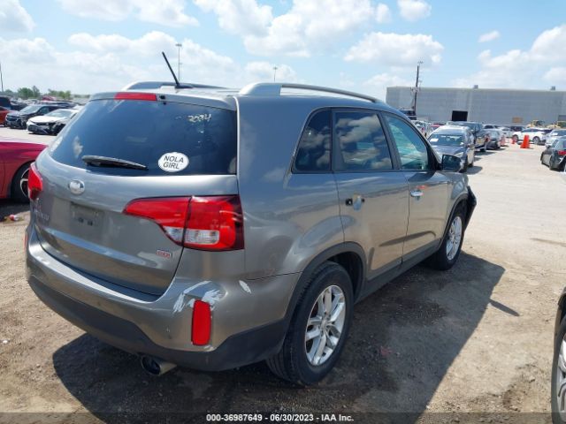 5XYKT3A64EG433570 KIA SORENTO LX
