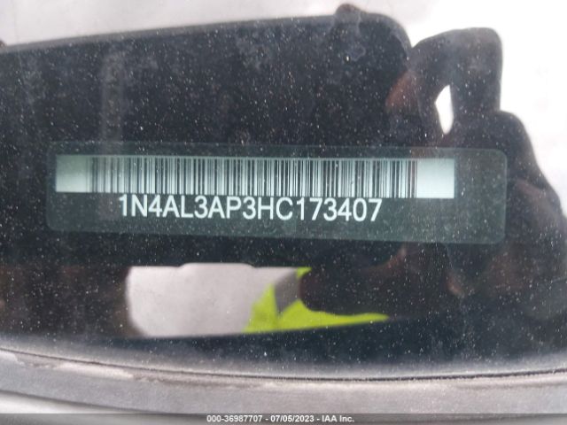 1N4AL3AP3HC173407 Nissan Altima 2.5 Sv