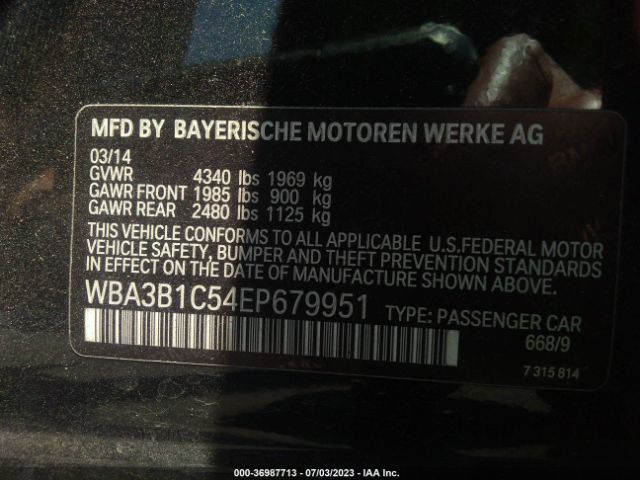 WBA3B1C54EP679951 BMW 3 Series 320i