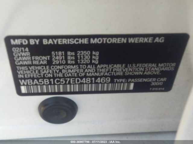 WBA5B1C57ED481469 BMW 5 Series 535i