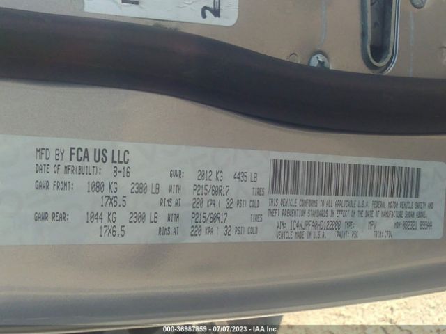 1C4NJPFA0HD122888 Jeep Patriot Latitude