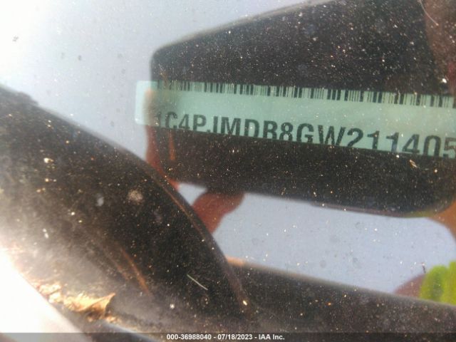1C4PJMDB8GW211405 Jeep Cherokee Limited
