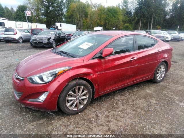 2014 HYUNDAI ELANTRA SE VIN: 5NPDH4AEXEH536654
