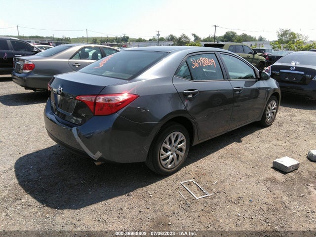 2018 TOYOTA COROLLA L/LE/XLE/SE/XSE VIN: 2T1BURHE2JC107284