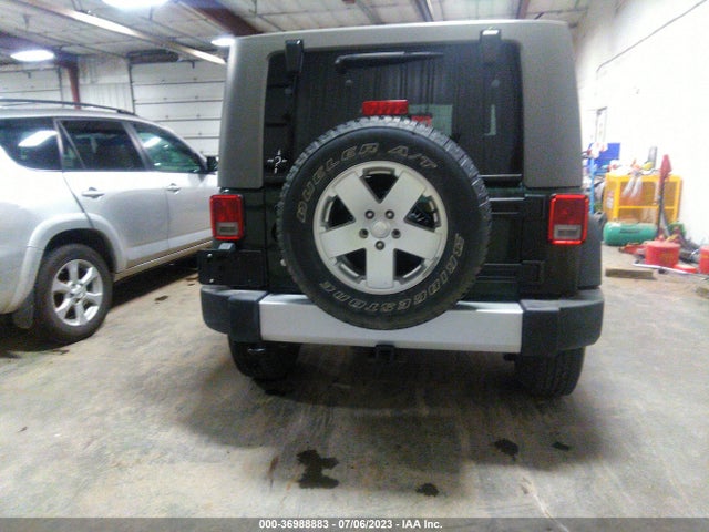 2010 JEEP WRANGLER UNLIMITED SAHARA VIN: 1J4BA5H18AL197719