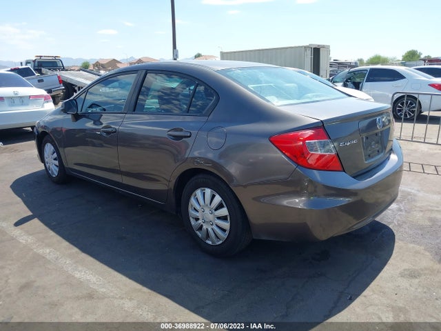 2012 HONDA CIVIC SDN LX VIN: 2HGFB2F55CH570046