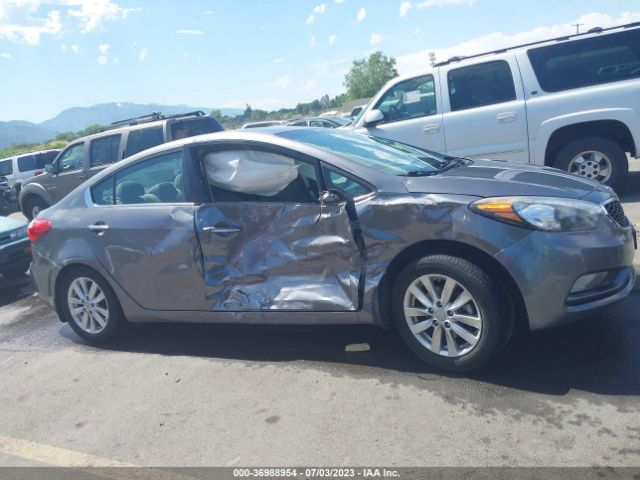 KNAFX4A85E5229640 KIA FORTE EX