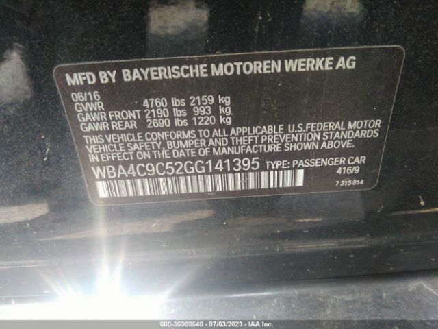 WBA4C9C52GG141395 BMW 4 Series 428i Xdrive