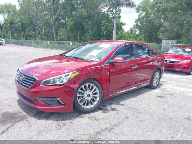 Hyundai Sonata 2.4l Limited 2015 5NPE34AF8FH084801 Image 2