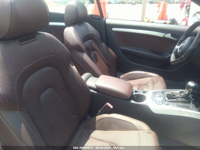 2013 AUDI S5 PREMIUM PLUS VIN: WAUCGAFH7DN005813