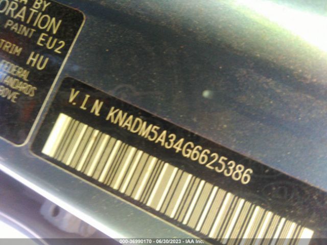 KNADM5A34G6625386 KIA RIO LX