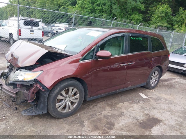 2016 HONDA ODYSSEY EX-L VIN: 5FNRL5H6XGB033751
