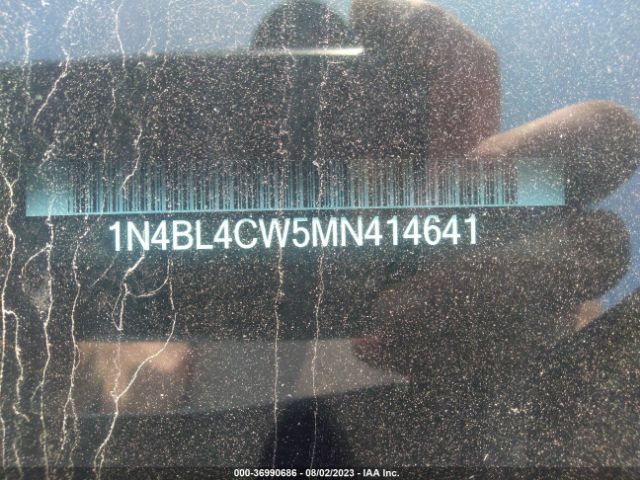 1N4BL4CW5MN414641 Nissan Altima 2.5 Sr