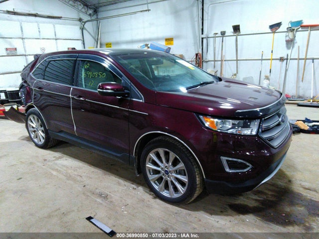 2017 FORD EDGE TITANIUM VIN: 2FMPK4K80HBC25480