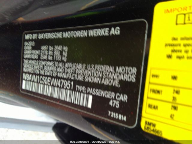 WBAVM1C50EVW47951 BMW X1 Sdrive28i