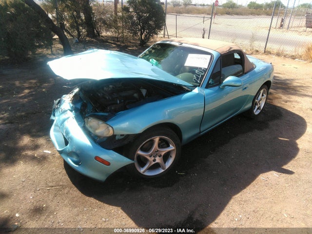 2002 MAZDA MX-5 MIATA CLOTH/LS/SE VIN: JM1NB353520220791