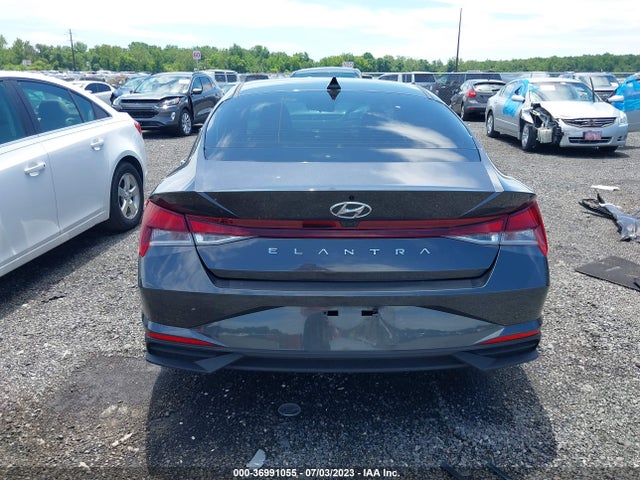 2021 HYUNDAI ELANTRA SEL VIN: 5NPLS4AG6MH023494