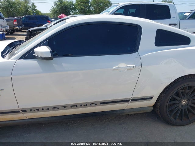 2012 FORD MUSTANG V6 VIN: 1ZVBP8AM7C5278614