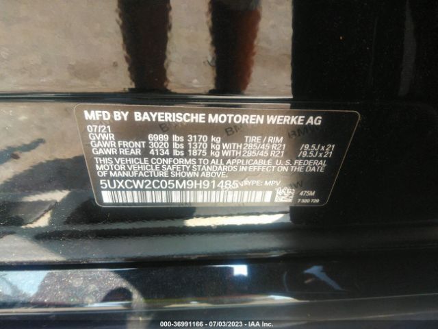 5UXCW2C05M9H91485 BMW X7 Xdrive40i