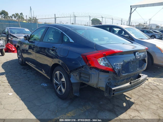 Honda Civic Sedan Lx 2020 2HGFC2F65LH593851 Image 3