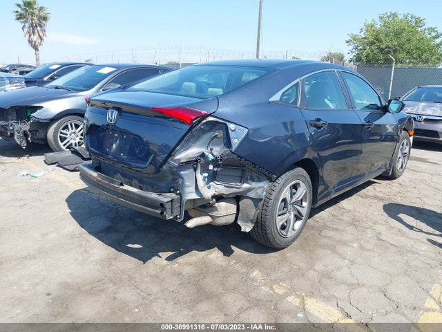Honda Civic Sedan Lx 2020 2HGFC2F65LH593851 Image 4