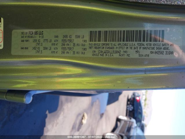 1C4HJWDGXJL918042 Jeep Wrangler Jk Unlimited Sport S