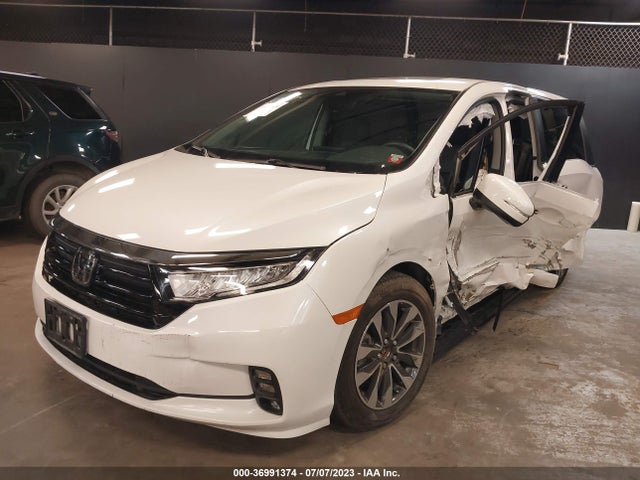 2022 HONDA ODYSSEY EX-L VIN: 5FNRL6H72NB014154