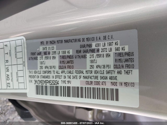 Mazda Cx-30 2.5 S Premium Package 2023 3MVDMBDM6PM529294 Image 15