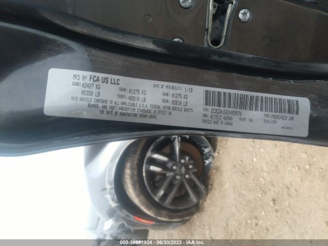 2C3CDXJG2KH589576 Dodge Charger Sxt