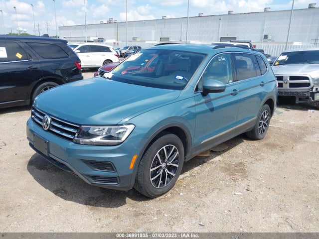3VV3B7AX2MM103856 Volkswagen Tiguan Se/se R-line Black/sel