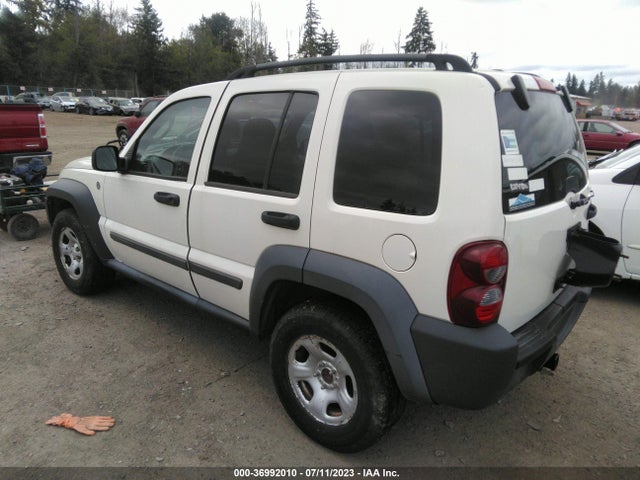 2007 JEEP LIBERTY SPORT VIN: 1J4GL48K17W693293