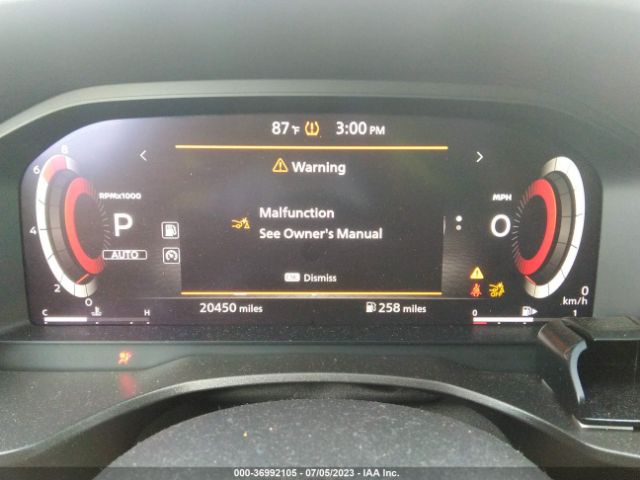 JN8AT3DD2MW302178 Nissan Rogue Platinum