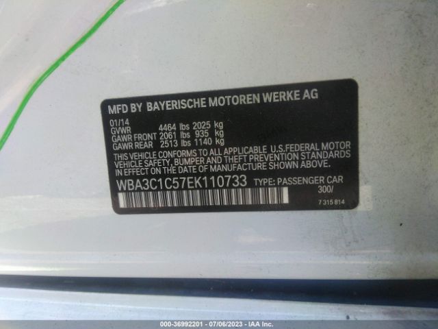 WBA3C1C57EK110733 BMW 3 Series 328i