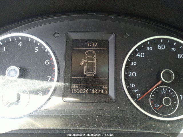 2012 VOLKSWAGEN TIGUAN SE W/SUNROOF & NAV VIN: WVGAV7AX7CW532515