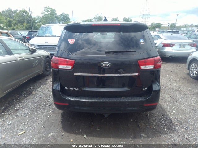2016 KIA SEDONA LX VIN: KNDMB5C18G6197911