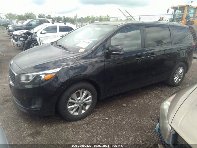 2016 KIA SEDONA LX VIN: KNDMB5C18G6197911
