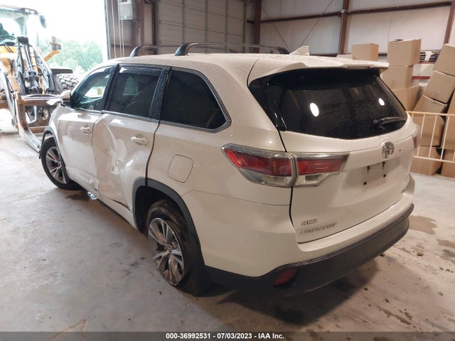 Toyota Highlander Le 2016 5TDBKRFH2GS255678 Image 8