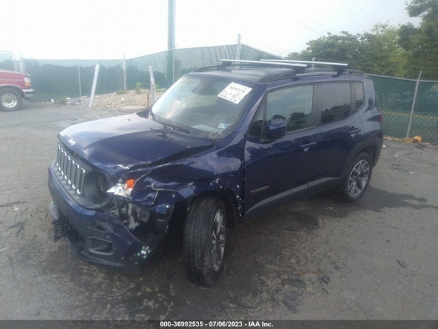 2016 JEEP RENEGADE LATITUDE VIN: ZACCJBBTXGPE30247