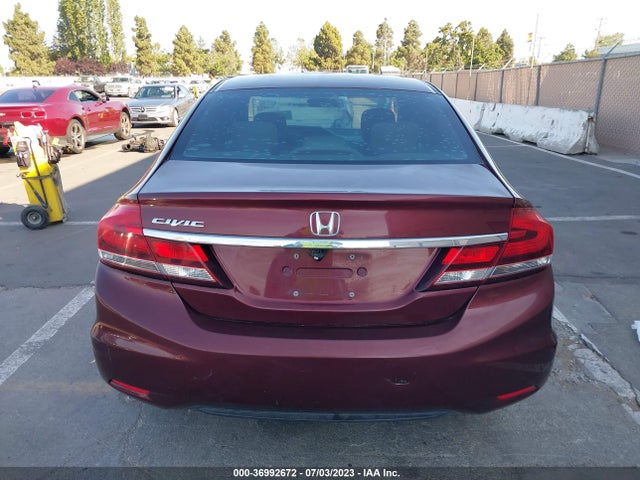 Honda Civic Sedan Lx 2014 19XFB2F54EE080078 Image 9