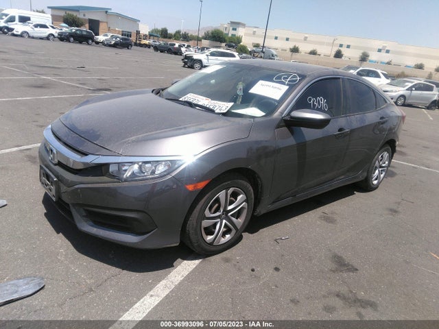 Honda Civic Sedan Lx 2018 2HGFC2F5XJH560512 Image 2