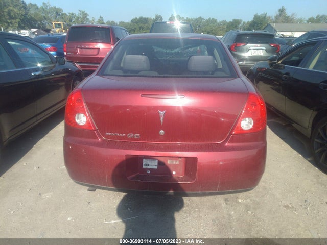 2008 PONTIAC G6 1SV VALUE LEADER VIN: 1G2ZF57B484204707